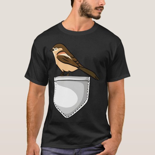 Bird Watching Songbird Ornithologist Camping retro Tシャツ (正面)