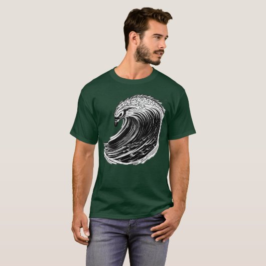 Bird Waveの友 Tシャツ (正面フル)
