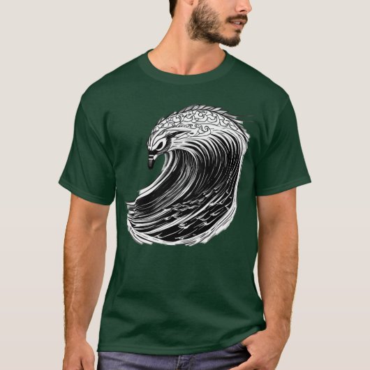 Bird Waveの友 Tシャツ (正面)