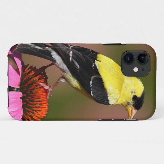 Bird yellow_iphone Case-Mate iPhoneケース (裏面(横))