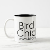 Birdchickのマグの白 ツートーンマグカップ (左)