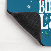 Birdie Claus Funny Xmas Christmas Grandma Holiday  マウスパッド (コーナー)