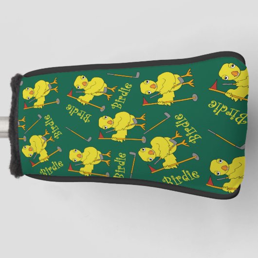 Birdie Golfer Chick ゴルフヘッドカバー (正面)