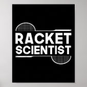 Birdie Shuttle Racket Scientist Badminton  ポスター (正面)