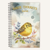 Birdie Thoughts Journal ノートブック (正面)