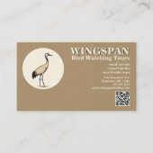 Birding Birdwatching Wildlife Tours Rehab 名刺 (正面)