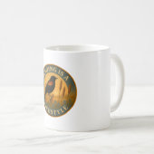 Birding Is a Lifestyle - ハゴロモガラス 火星 コーヒーマグカップ (正面右)