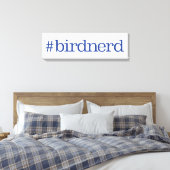 #birdnerd キャンバスプリント (インサイチュ (寝室))