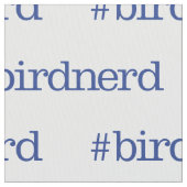 #birdnerd ファブリック (クローズアップ)