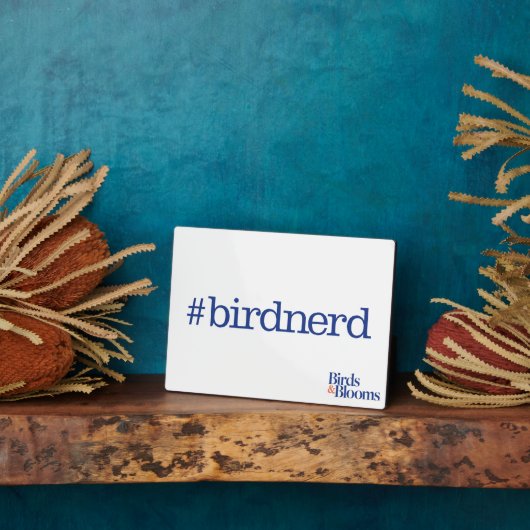 #birdnerd フォトプラーク (側面)