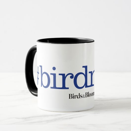#birdnerd マグカップ (正面左)