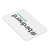 #BirdNerd マグネット (右側)