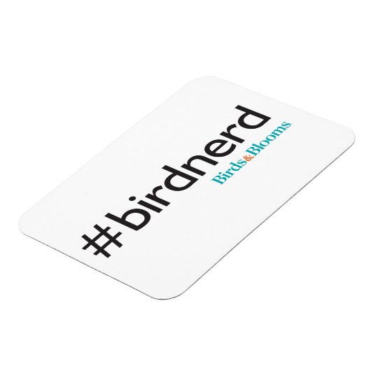 #BirdNerd マグネット (左側)