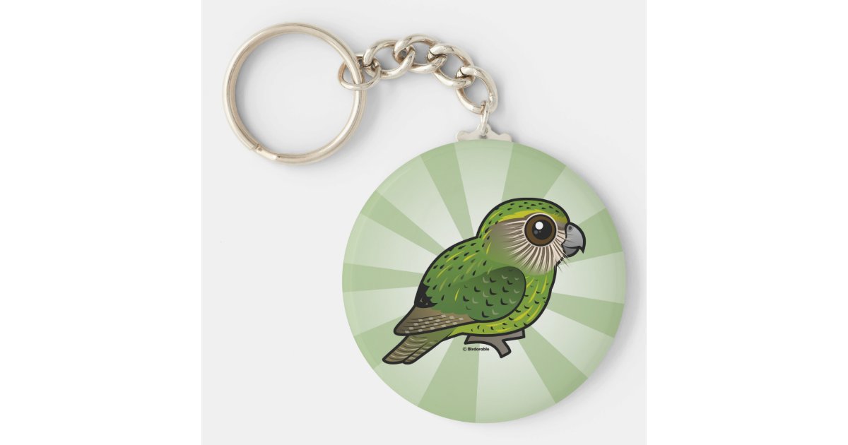 Birdorableのフクロウオウム キーホルダー Zazzle Co Jp