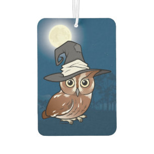 Birdorableのアメリカオオコノハズクの魔法使い カーエアーフレッシュナー