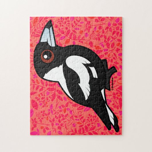 Birdorableのカササギフエガラス ジグソーパズル (縦)