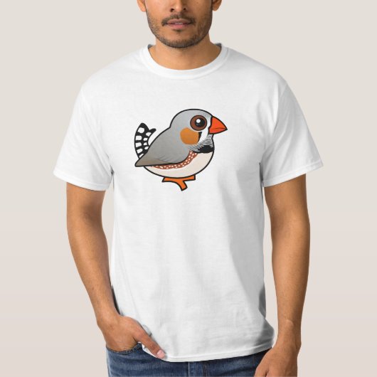 Birdorableのキンカチョウ Tシャツ (正面)