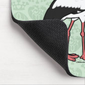 Birdorableのコウノトリ マウスパッド (コーナー)