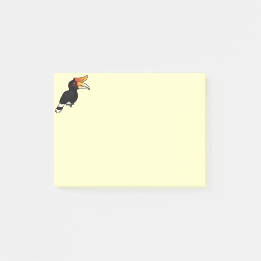 Birdorableのサイのミナミジサイチョウ ポストイット (正面)