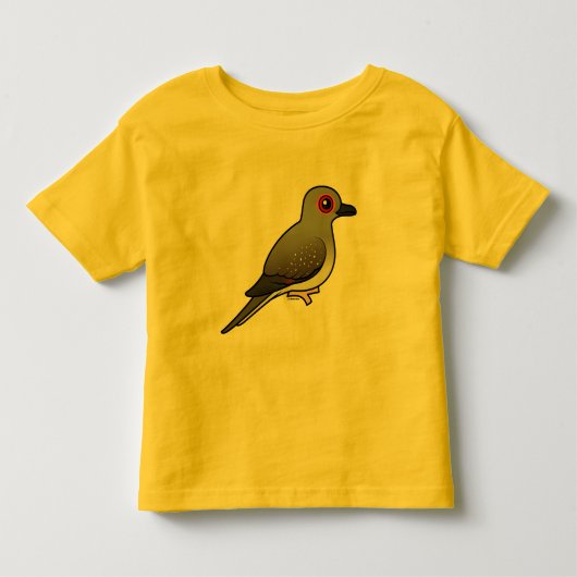 Birdorableのダイヤモンドの鳩 トドラーTシャツ (正面)
