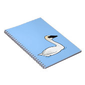 Birdorableのナキハクチョウ ノートブック (右側)