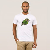 Birdorableのフクロウオウム Tシャツ (正面フル)