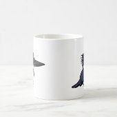 Birdorableのベルトを付けられたカワセミ(男性) モーフィングマグカップ (中央)