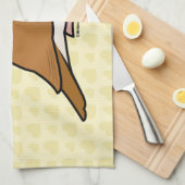 Birdorableのモリツグミ キッチンタオル (四つ折り)