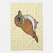 Birdorableのモリツグミ キッチンタオル (縦)