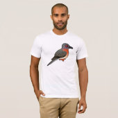 Birdorableのリョコウバト Tシャツ (正面フル)