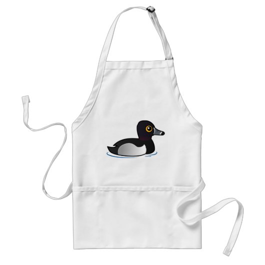 Birdorableのリングネックのアヒル スタンダードエプロン (正面)