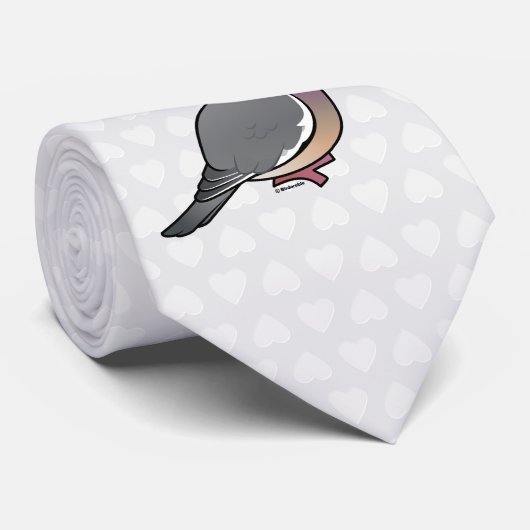 Birdorableの公有地のじゅずかけばと ネクタイ (ロール)