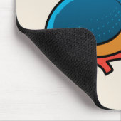 Birdorableの公有地のカワセミ マウスパッド (コーナー)