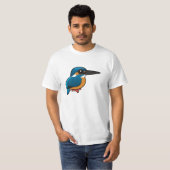 Birdorableの公有地のカワセミ Tシャツ (正面フル)