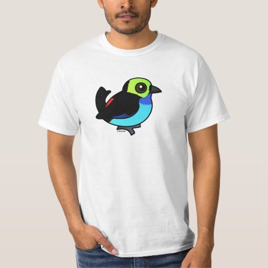 Birdorableの楽園のフウキンチョウ族 Tシャツ (正面)