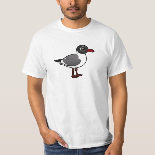 Birdorableの笑うカモメ Tシャツ (正面)