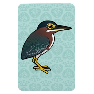 Birdorableの緑の鷲 マグネット