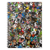 Birdorableの群集 ノートブック (正面)