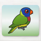 Birdorableの虹Lorikeet マウスパッド (正面)