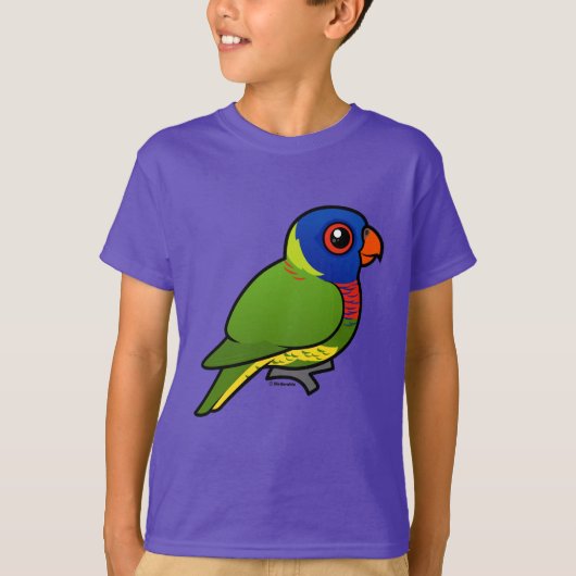 Birdorableの虹Lorikeet Tシャツ (正面)