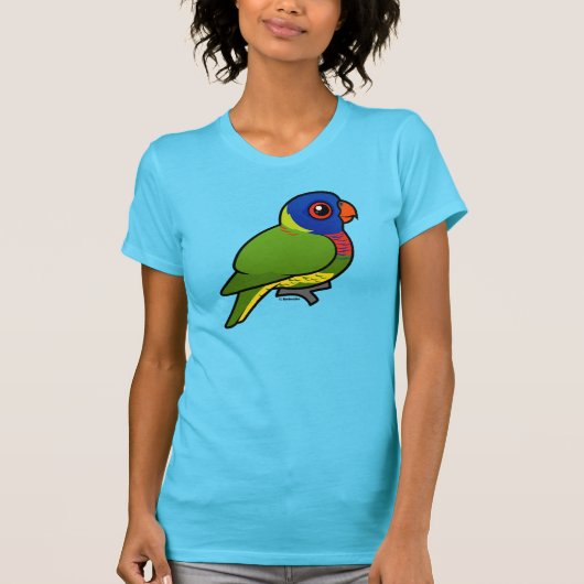 Birdorableの虹Lorikeet Tシャツ (正面)