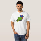 Birdorableの虹Lorikeet Tシャツ (正面フル)