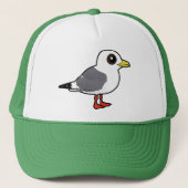 Birdorableの赤脚のKittiwake キャップ (正面)