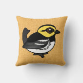 Birdorableの金cheekedアメリカムシクイ クッション (裏面)
