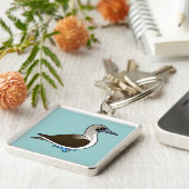 Birdorableの青足の最下位 キーホルダー (側面)