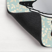 Birdorableの黒頭のカモメ マウスパッド (コーナー)