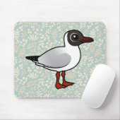 Birdorableの黒頭のカモメ マウスパッド (マウス)