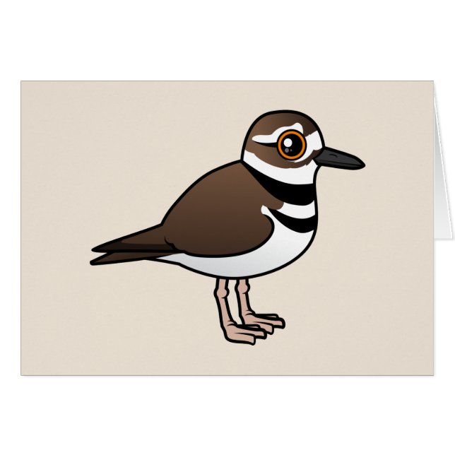 BirdorableのKilldeer (正面横)