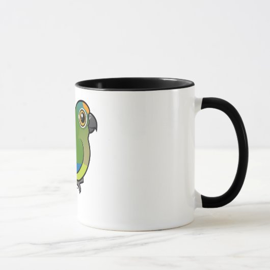 Birdorableはインコにモモ向かいました マグカップ (右)