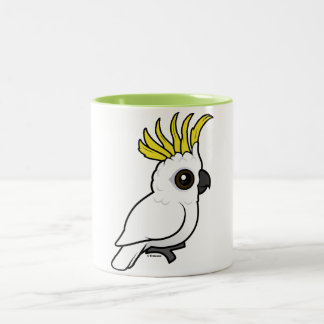 Birdorableはオウムの硫黄頂点に達しました ツートーンマグカップ